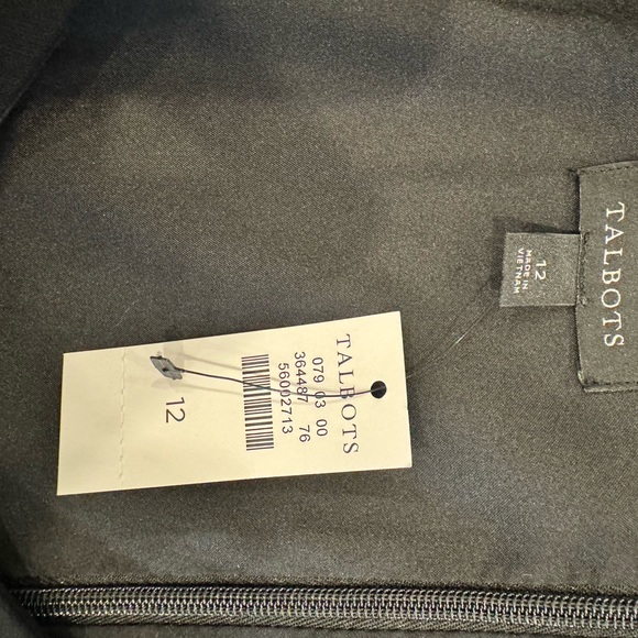 NWT Talbots East Travel Fit & Flair Dress - Picture 6 of 8